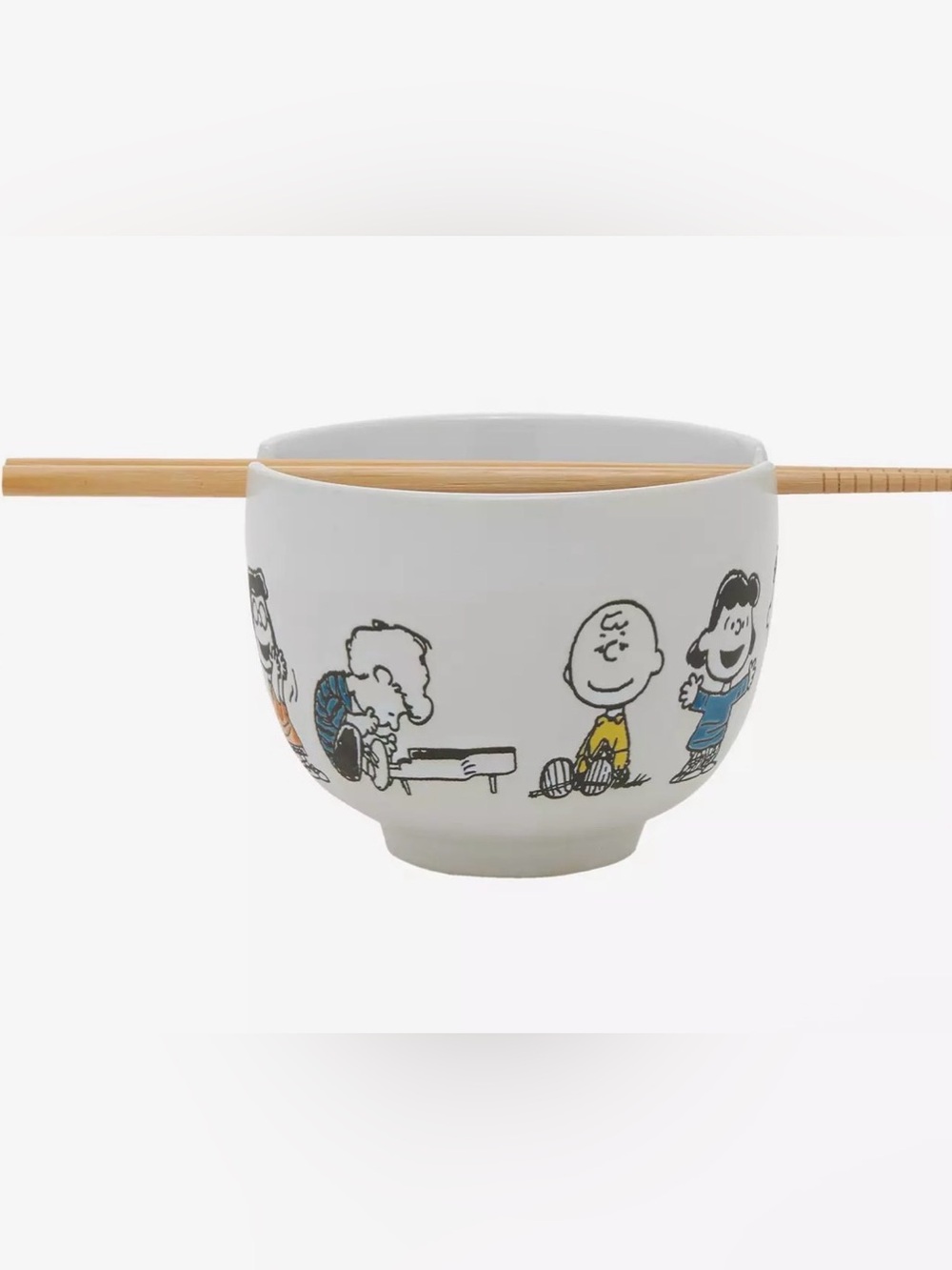 Peanuts Characters Ceramic Ramen Bowl- New